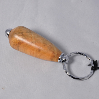 Key ring spalted Maple